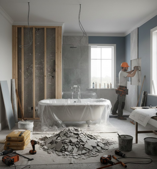 Renovation salle de bain