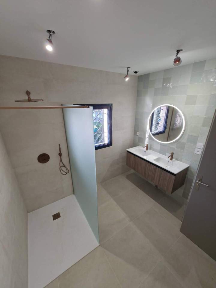 Aménagement de salle de bains près de Muret
